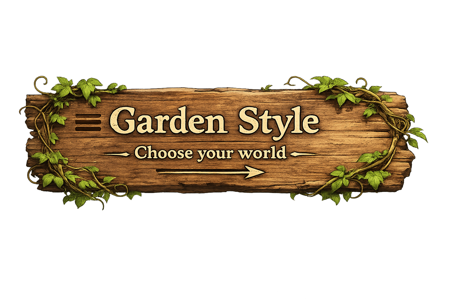Garden Style — Choose your world